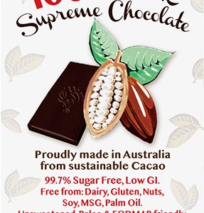 Little Zebra - 100%  Dark Supreme Chocolate - 85g from Berry Bon Bon theberrybonbon.com.au
