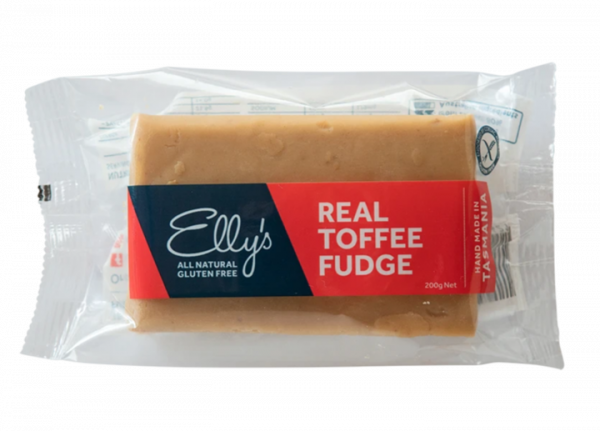 Ellys Gourmet Confectionery Real Toffee Fudge - 200g from Berry Bon Bon theberrybonbon.com.au