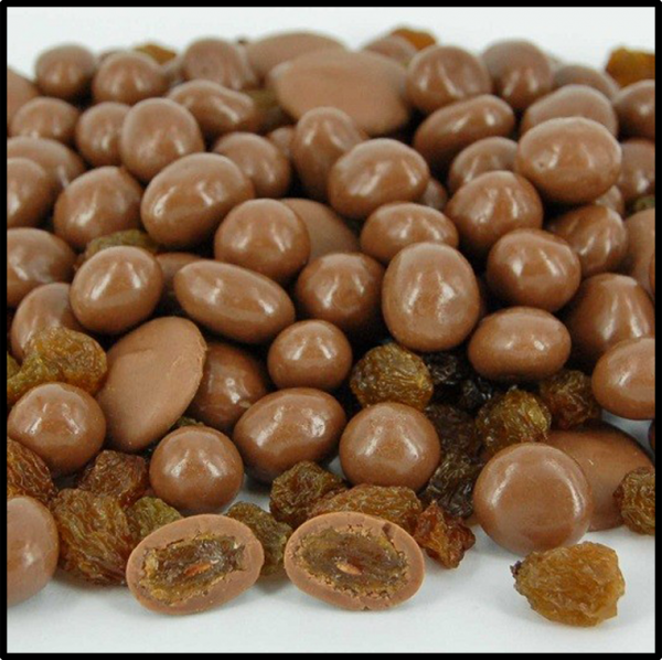 Milk Chocolate Sultanas - 100g from Berry Bon Bon theberrybonbon.com.au